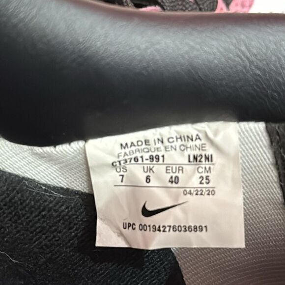 Nike Air Force 1 by You ID Snakeskin Pink white White Black size 7 - Picture 8 of 8